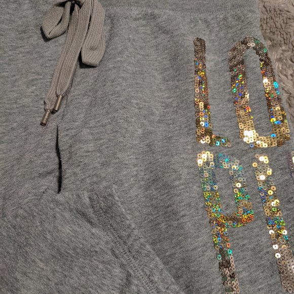 PINK Grey Joggers - Picture 4 of 4